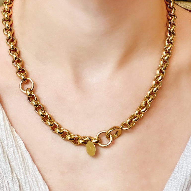 Gold plated Belcher Chain 